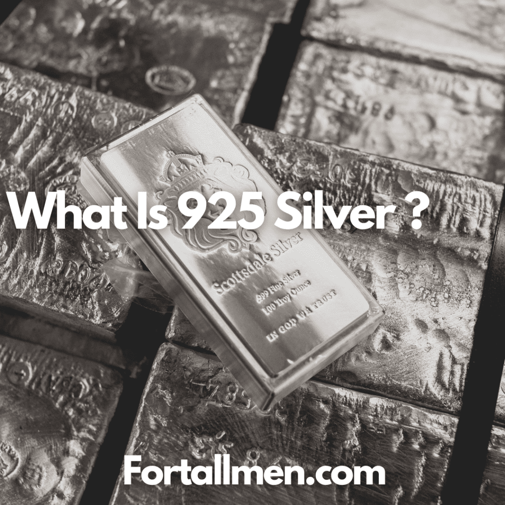 What Does 925 Mean On Jewelry, How to Tell if Silver is Real - For Tall Men