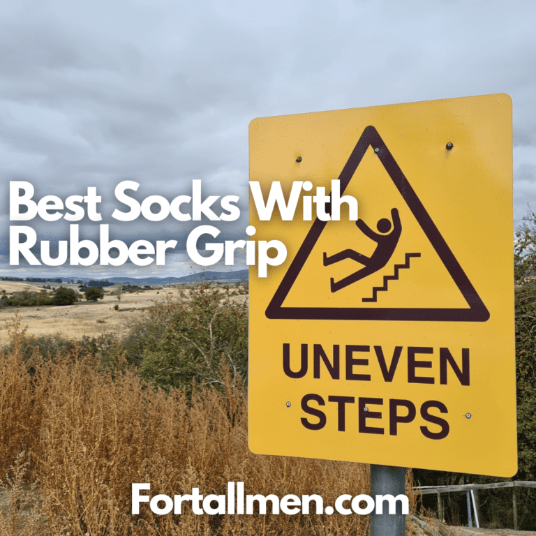 socks with rubber grip